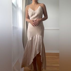 Cami NYC - Sandra Flounced Silk Slip Dress